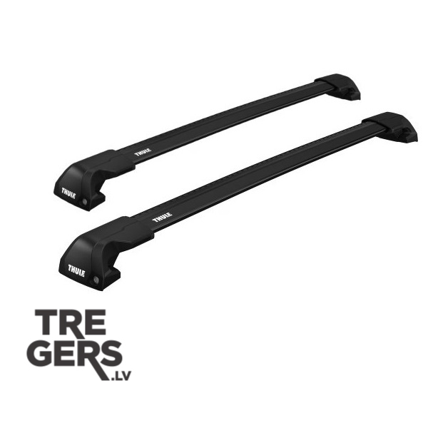 Thule WingBar Edge Melni aerodinamiskie šķērsstieņi